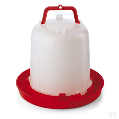 Poultry drinker with handle, 1