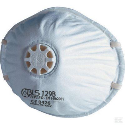 Half-mask BLS 129BW FFP2 R D w