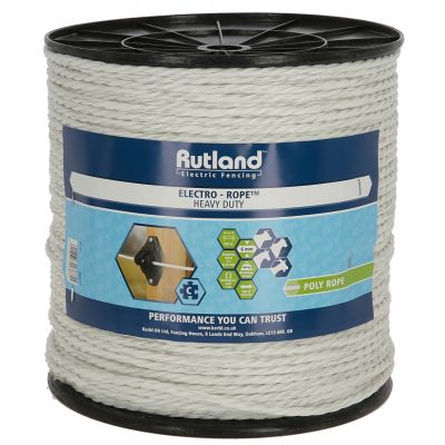 6mm White Electro rope 200m