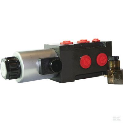 Shuttle valve 6/2-1/2-12 VDC