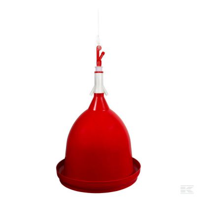Hanging automatic bell drinker
