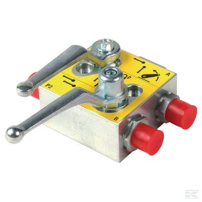 Three point hitch front valve