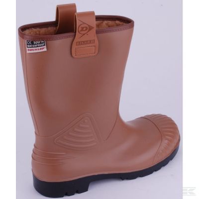Dunlop Acifort Rigger Boot Lined - Tan