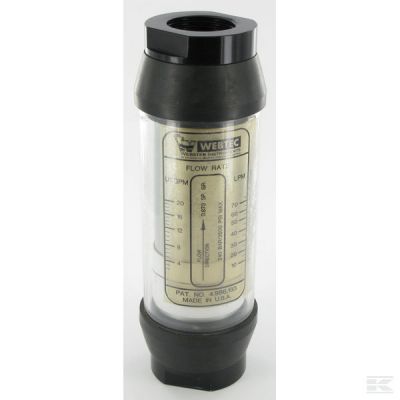 Flowmeter 10-75 l/m 1' BSP
