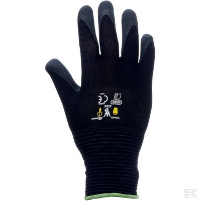 Gloves blue Fabric size 6-8 Ch