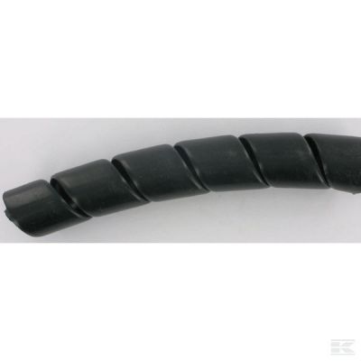 Spiral plastic black 16-22