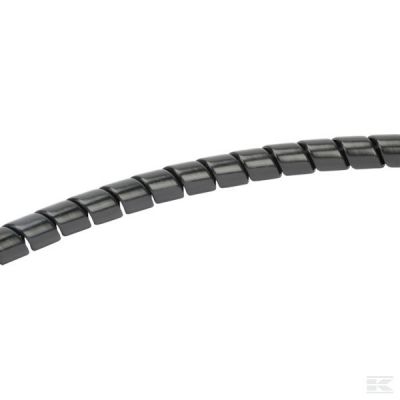 Spiral plastic black 20-25