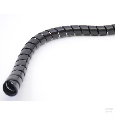 Spiral plastic black 26-32