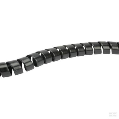 Spiral plastic black 34-44