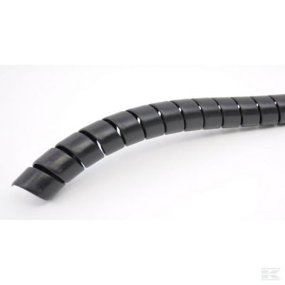 Spiral plastic black 43-55