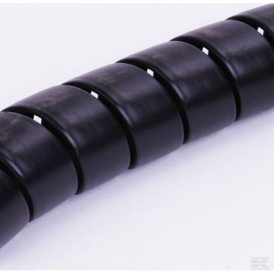 Spiral plastic black 66-80