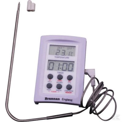 Soil digital thermometer with