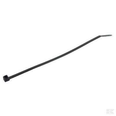 Cable tie 4.8x300mm, black, Ny
