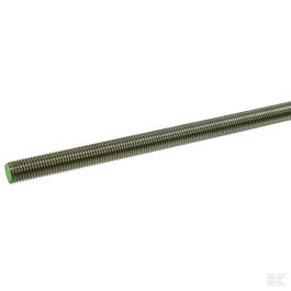 Threaded rod M24x3x1m stainles