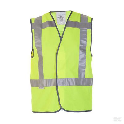 Hi-vis vest, 2XL, yellow, Hydr