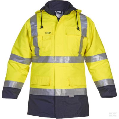Parka Jacket Hi-vis, yellow-bl