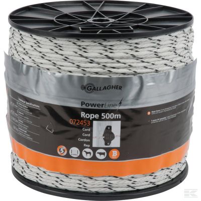 PowerLine cord white 500 m