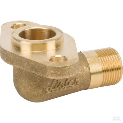 Connector elbow 3/4' male thre