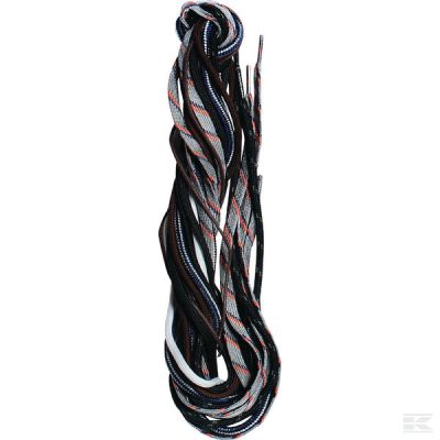 Black shoe laces, 75 cm