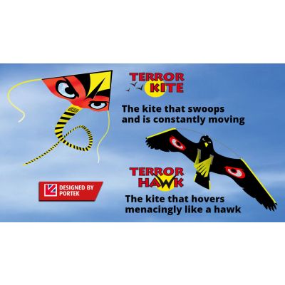 Portek Terror & Hawk Silent Bird Scaring Kites