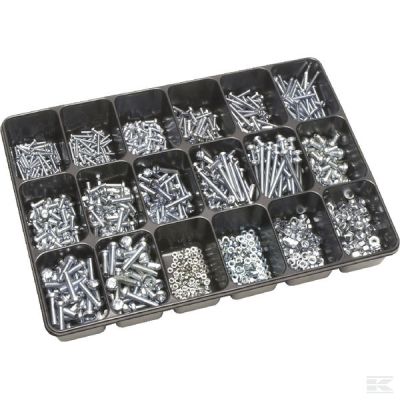 Assortment machine screws poz