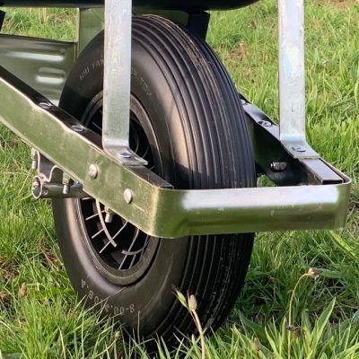Puncture Black Tyre for OX Wheelbarrow