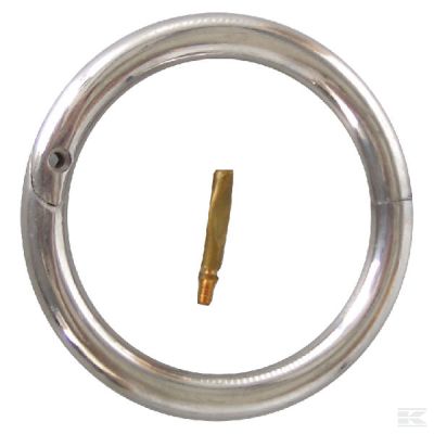Bull nose ring Twistable SST S