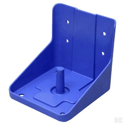 Salt block base, blue