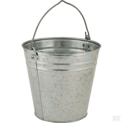 Galvanised bucket, 10 litre