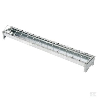 Feeding trough Galvanised 500x