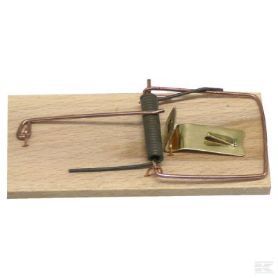 Wooden mouse trap