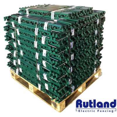 20 x Rutland Old Style 84cm Green Fence Posts