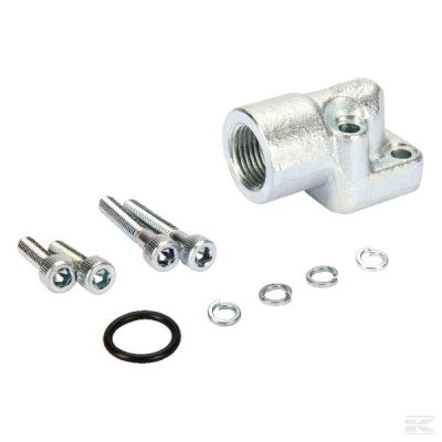 Flange angled 1/2