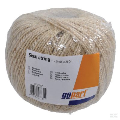 Sisal rope ca. 2.5mm x 280m