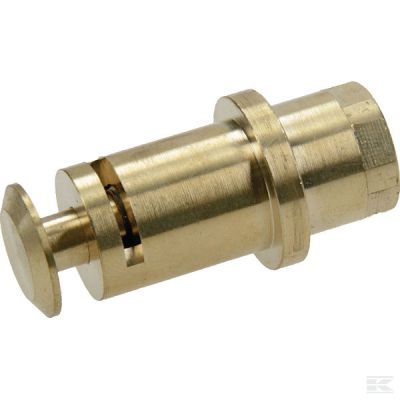 Brass valve for drinker