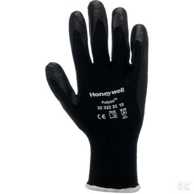 Work gloves black polyamide/co