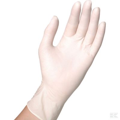 Gloves transparent disposable
