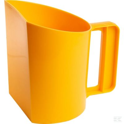 Feed scoop 1.5L yellow