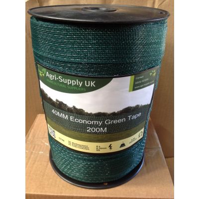 40mm Economy Green Electric Fence Tape
