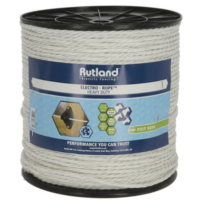  Maxi electro rope 6mm white 400m