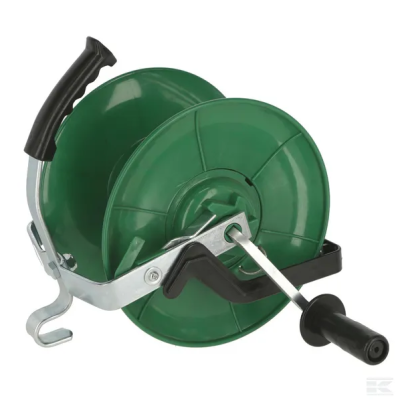 3:1 Green Geared Reel self-insulated 625m