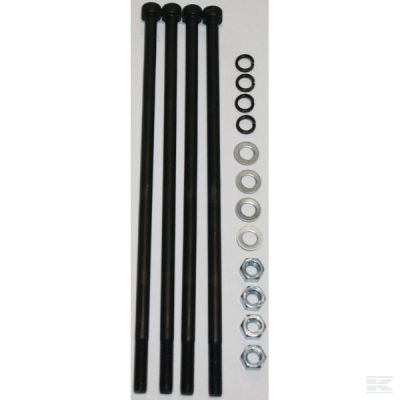 Screw set for 4 valves