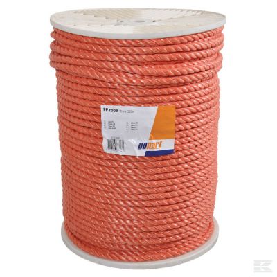 PP rope orange 10mm, 220m, gop