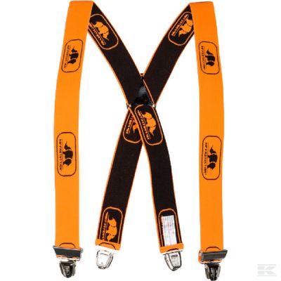 Braces clips Hi-Vis Orange/Bl