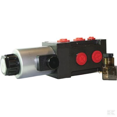 Shuttle valve 6/2-1/2-12 VDC