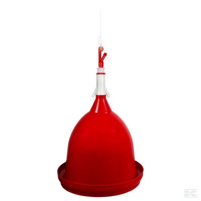 Hanging automatic bell drinker