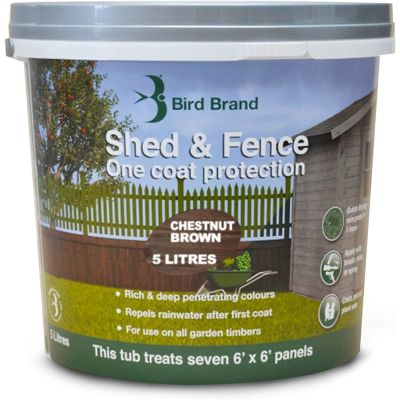 Shed & Fence Chestnut Paint 5L
