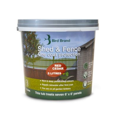 Shed & Fence Red Ceder 5L