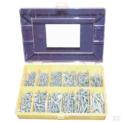 Slotted Cheese head screw asso