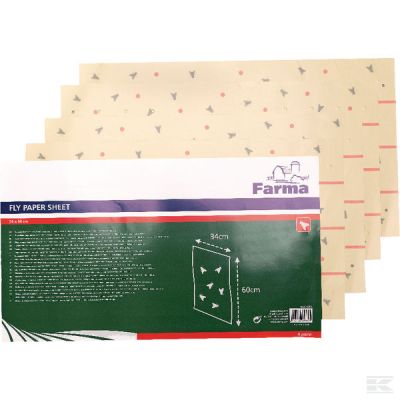 Fly paper sheet 340 x 600mm 4
